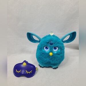 Furby Connect 2016 Hasbro Blue with Sleep Mask Works